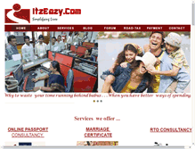 Tablet Screenshot of itzeazy.com